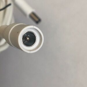 White DC Male to Female Extension Cable
